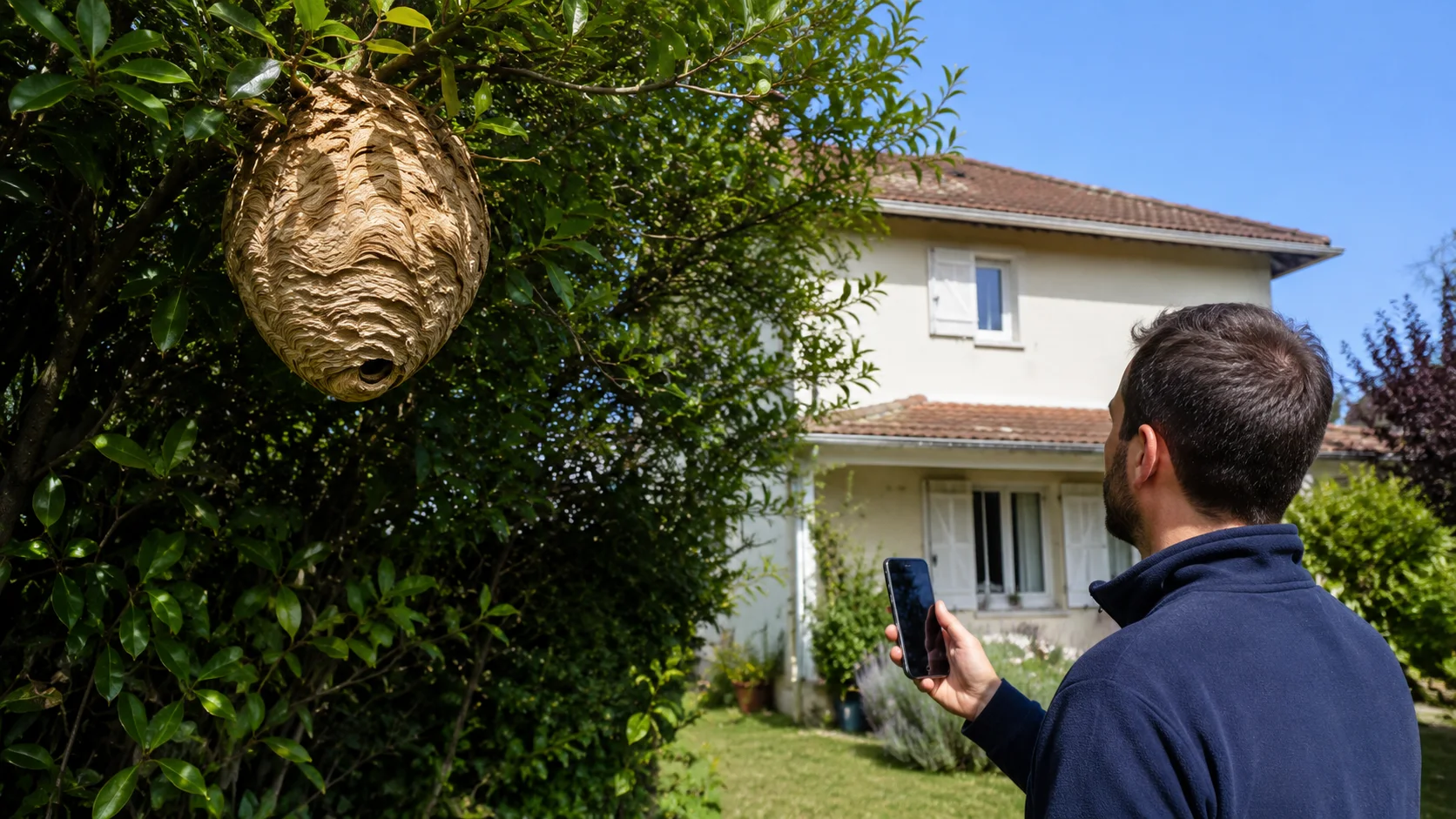 Nid de frelon près de chez moi : que faire et qui contacter rapidement ?